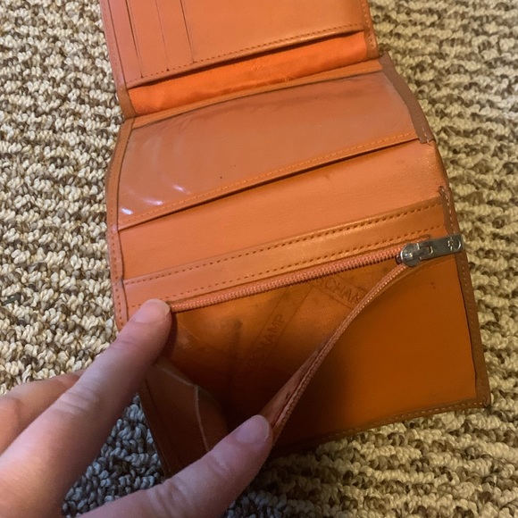 Longchamp Leather Tri-Fold Wallet - Picture 6 of 14